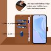 OPPO A5X Leather Phone Case with Lanyard - Brown, 4G/5G Global - 8