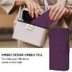 OPPO A5X 4G/5G Violet Leather Phone Case with Lanyard - 5
