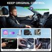 USB & HDMI Wired to Wireless CarPlay Adapter - Square Carbon Fiber Design - 7