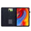 Samsung Galaxy Tab A8 2022 SM-X200 Leather Case - Flowers & Bird, Black - 4