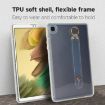 Samsung Galaxy Tab A7 10.4 2020 T500 Transparent Wristband Tablet Case - 2