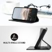 Xiaomi 14 Ultra Black Leather Phone Case with Triangle Buckle Clasp - 4