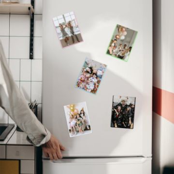 5pcs 5" Magnetic Photo Frame Album, Mixed Colors - 1
