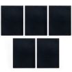 6" Black Magnetic Picture Photo Bag Album Frame, 5pcs Set - 2