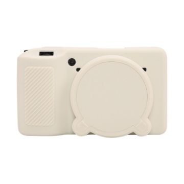 Ricoh GR III White Soft Silicone Protective Case - 1