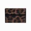 IQOS Series Electronic Cigarette Grooved Leather Storage Box - Leopard Brown - 2