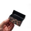 IQOS Series Electronic Cigarette Grooved Leather Storage Box - Leopard Brown - 5