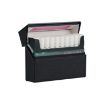 IQOS Series Electronic Cigarette Grooved Leather Storage Box - Black - 1