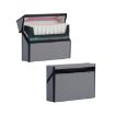 IQOS Series Electronic Cigarette Grooved Leather Storage Box - Grey - 4