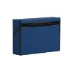 IQOS Series Electronic Cigarette Grooved Leather Storage Box - Blue - 3