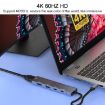 ADS-336 5 in 1 4K HDMI, USB-C, USB Hub Expander - Dark Grey - 4