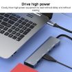 ADS-336 5 in 1 4K HDMI, USB-C, USB Hub Expander - Dark Grey - 5