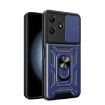 Redmi 12 5G Phone Case Blue - Sliding Camera Cover TPU+PC Design - 1