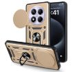 Redmi Note 14 Pro 4G Gold Case with Sliding Camera Cover TPU+PC - 1