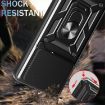 Redmi K80 5G Phone Case Blue - Sliding Camera Cover TPU+PC Design - 4