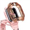 Xiaotiancai Z6P Transparent Orange TPU Watch Case - Half Coverage - 2