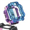 Xiaotiancai Z7S Transparent Blue TPU Watch Protective Case - Half Coverage - 3