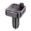Borofone BC53 Highway PD20W QC3.0 Car Bluetooth FM Transmitter Black - 1