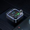 Borofone BC53 Highway PD20W QC3.0 Car Bluetooth FM Transmitter Black - 4
