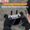 STARTRC Universal Drone Remote Control Photography Gloves, Size L, Black - 3
