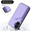 Redmi Turbo 4 Pro/Poco F7 Purple Case: 4 Card Slots & Wrist Strap - 3