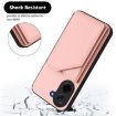 Redmi A5/Poco C71 Pink Phone Case with Wrist Strap & Card Slots - 3