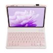 Huawei MatePad 11.5 S 2024 Pink White Keyboard Leather Case - 3