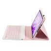 Huawei MatePad 11.5 S 2024 Pink White Keyboard Leather Case - 5