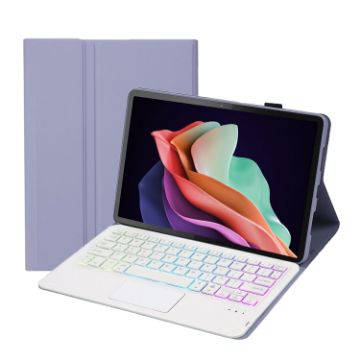 Huawei MatePad SE 10.4 AH13-AS Keyboard Case with Touchpad - Lavender White - 1