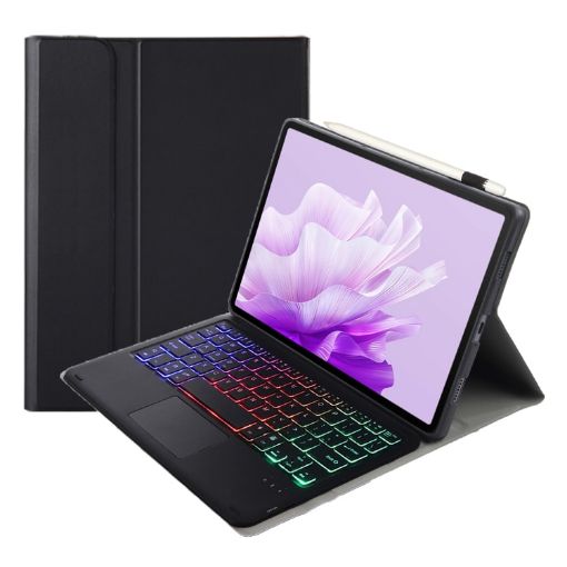 For Honor Pad X9/X8 Pro 11.5 Ultra-thin Backlight Keyboard Case Black - 1