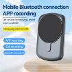 A1A Strong Magnetic Mobile Call Recorder APP, 8GB Memory, Black - 4