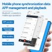 A1A Strong Magnetic Mobile Call Recorder APP, 8GB Memory, Black - 5