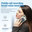 A1A Strong Magnetic Mobile Call Recorder APP, 8GB Memory, Black - 9