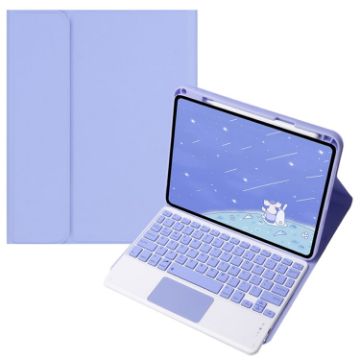 Infinix Xpad 11" Light Purple Bluetooth Keyboard Case with Touchpad - 1