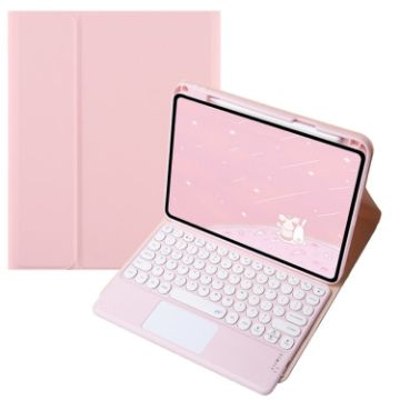 Infinix Xpad 11" Pink Bluetooth Keyboard Case with Touchpad - 1