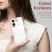 OPPO A5x 5G Global Transparent Plating Fine Hole Case - Pink - 4