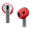 AirPods 4 Ear Cap Soft Silicone Protective Case - Red - 1
