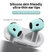 AirPods 4 Ear Cap Soft Silicone Protective Case - Red - 4