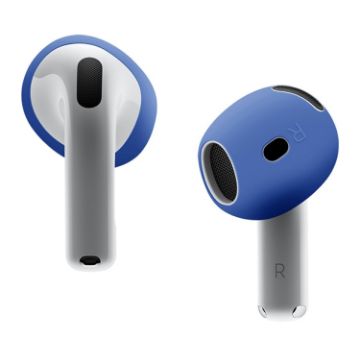 AirPods 4 Ear Cap Silicone Protective Case - Deep Blue - 1