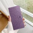 Xiaomi Poco F7 Pro/Ultra Purple Flower Embossed Leather Phone Case - 7
