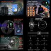 ZW69 1.97" AMOLED Smart Watch, BT Call, Blood Oxygen/Heart Rate Monitor - 7