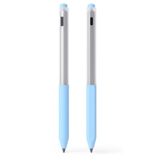 Lenovo Gen3 Stylus Pen Set - 2pcs Sky Blue Silicone Protective Cover - 1