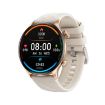 ZW63 Smart Watch - 1.39" Round Screen, Heart Rate/BP/Sugar/Oxygen/Temp, Gold - 1