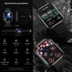 ZW65 2.01" Fitness Smart Watch - Blood Oxygen, Pressure, Heart Rate (Blue) - 7