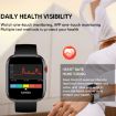 LC88 2" Square Screen Smart Watch, BT Call, Heart Rate/BP/O2/Sleep Monitor - 8