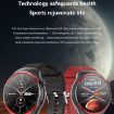 T82 1.43" Round Screen Smart Watch, BT Call, Health Monitoring, Black Strap - 4