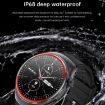 T82 1.43" Round Screen Smart Watch, BT Call, Health Monitoring, Black Strap - 7