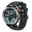 HT30 1.7" IP68 Waterproof Smart Watch, Camouflage Band, Flashlight, Compass - 1
