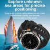 HT30 1.7" IP68 Waterproof Smart Watch, Camouflage Band, Flashlight, Compass - 8