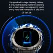 HT30 1.7" IP68 Waterproof Smart Watch, Camouflage Band, Flashlight, Compass - 9